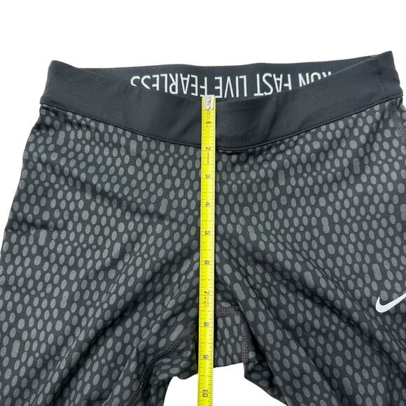 Nike Mirror Mesh Relay tights running athletic workout tights womens sz Small - Picture 11 of 13